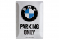 Preview: Blechschild BMW Parking Groß 1